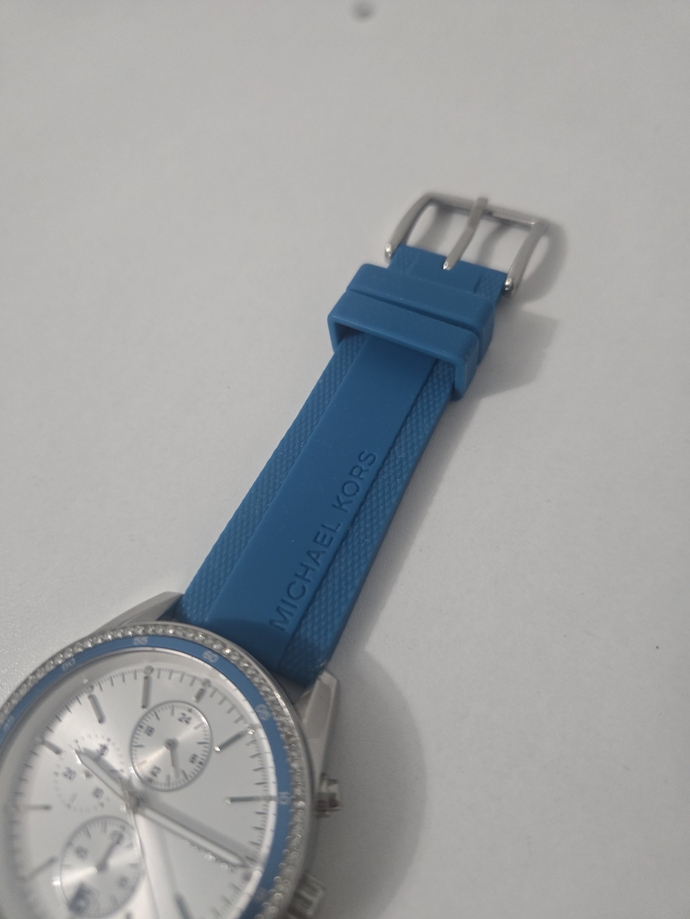 Michael Kors Hadyn Chronograph Watch Santorini Blue - Excellent Condition! - Picture 5 of 7